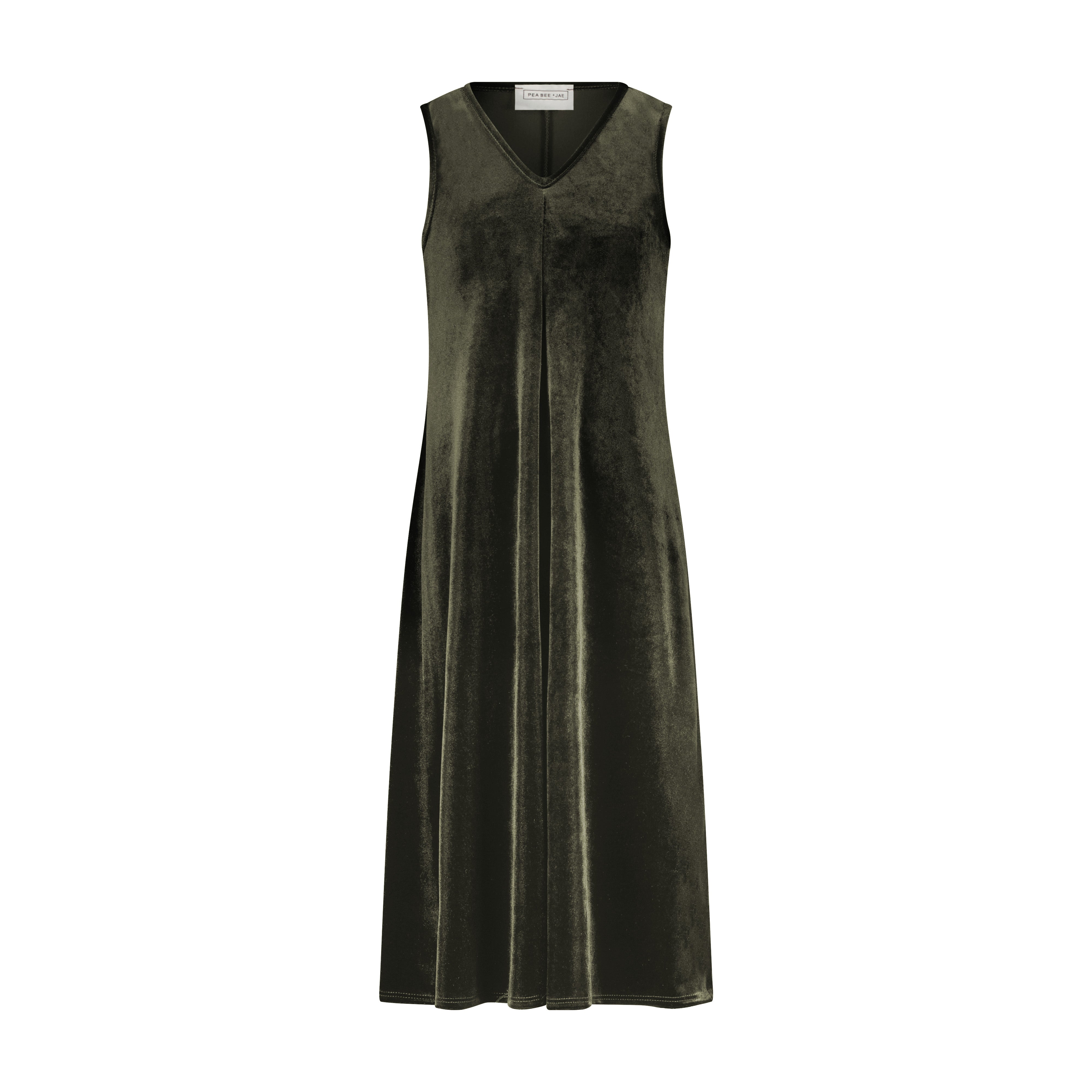 Kids Velvet V-Neck Jumper