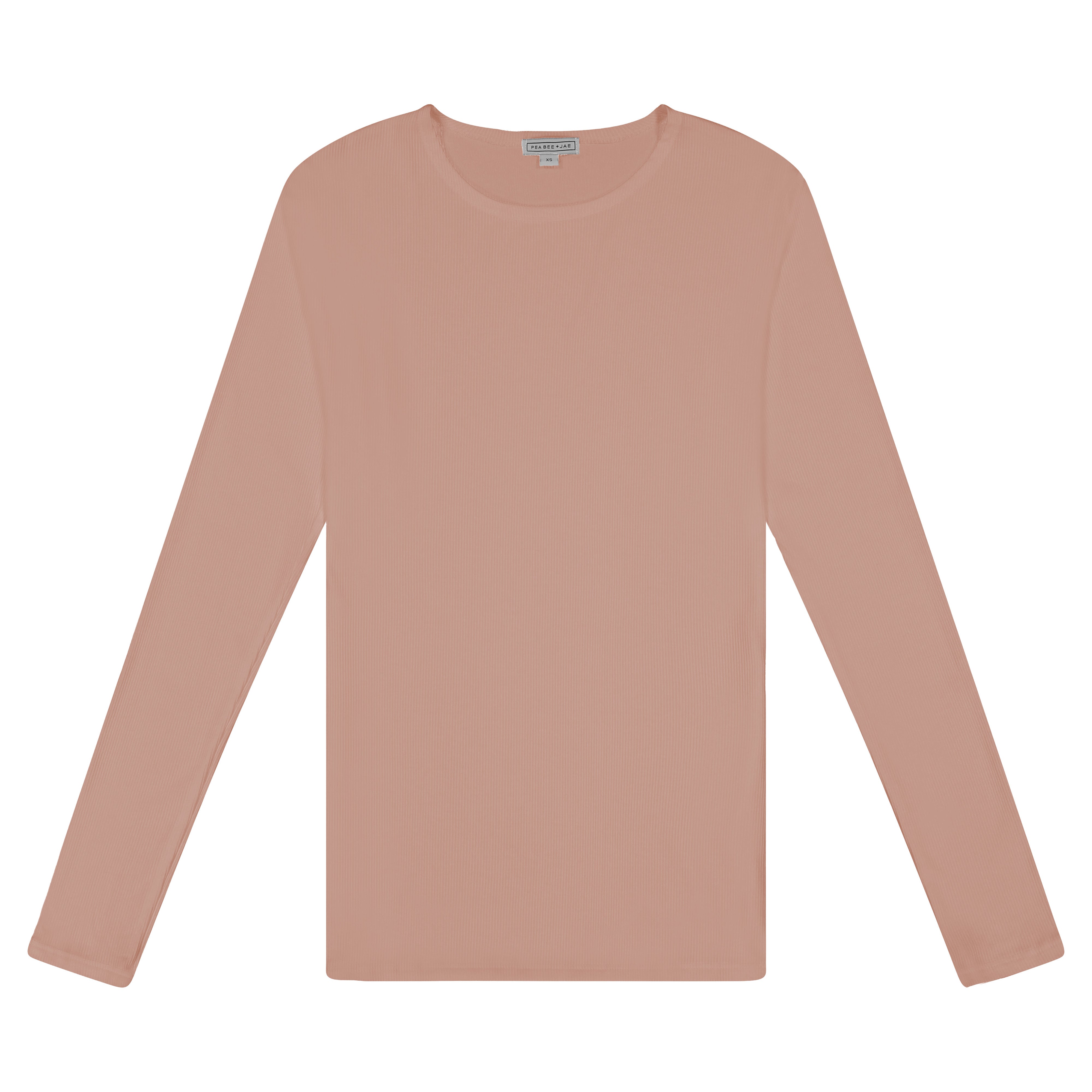 Ribbed Long Sleeve Shell