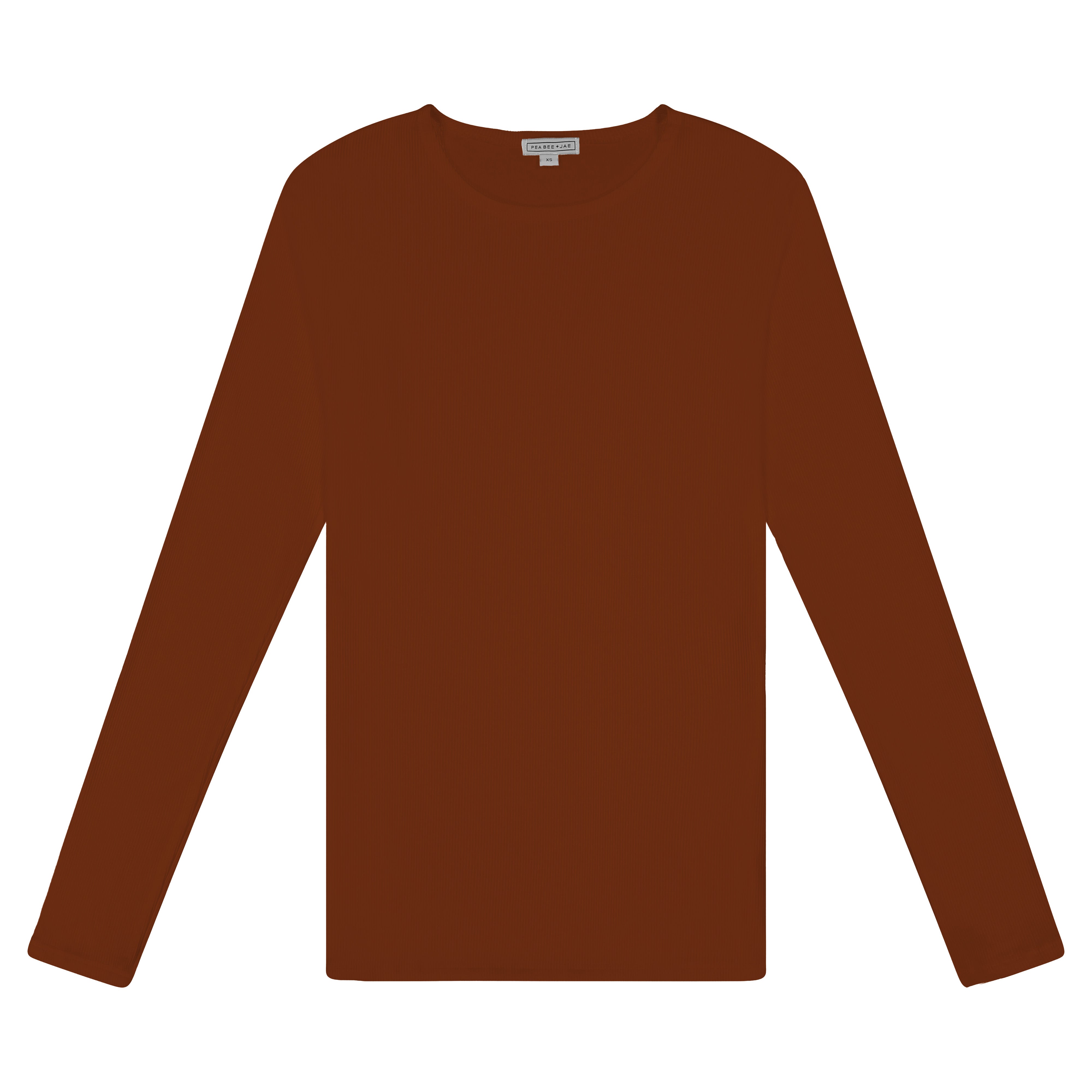 Kids Ribbed Long Sleeve Shell