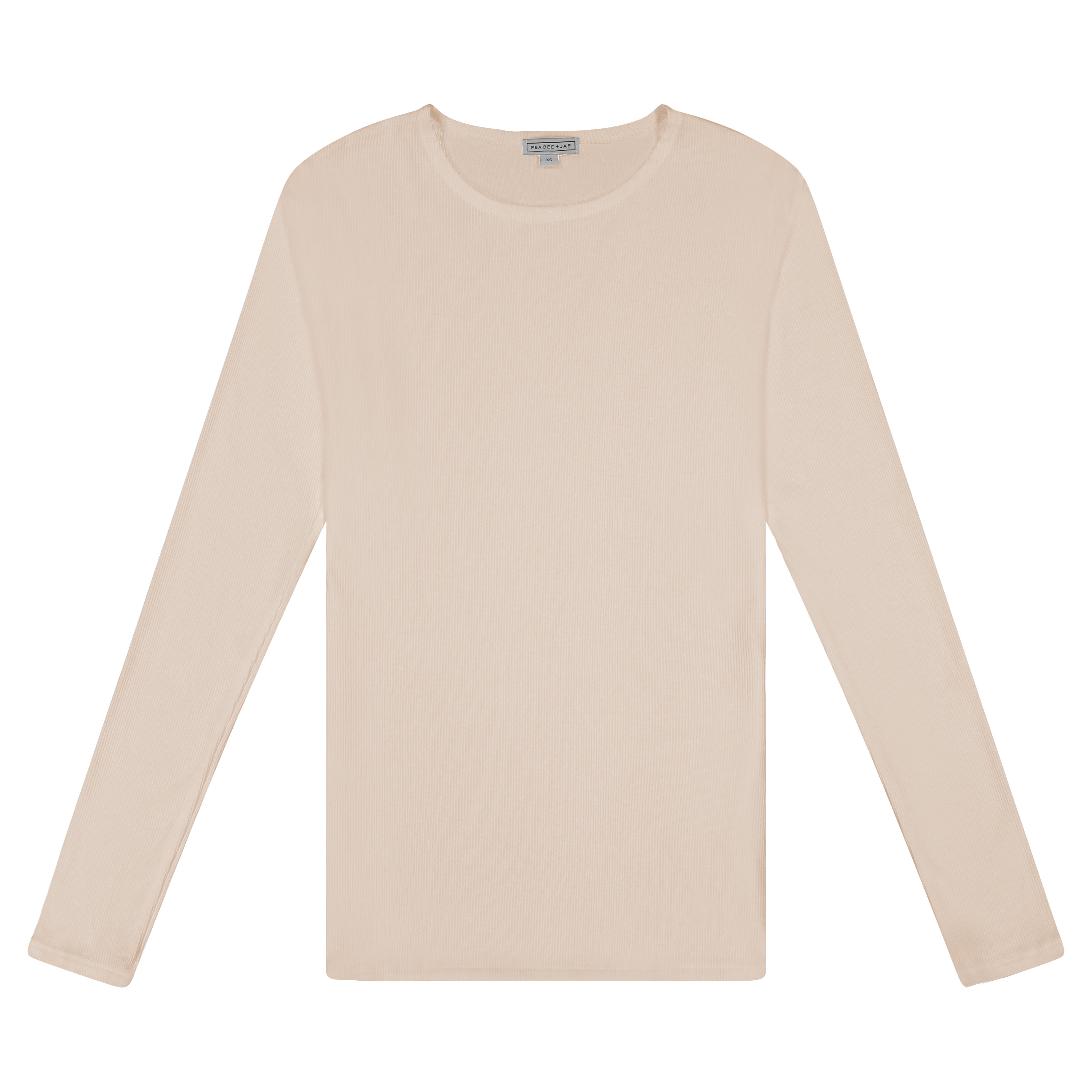 Ribbed Long Sleeve Shell