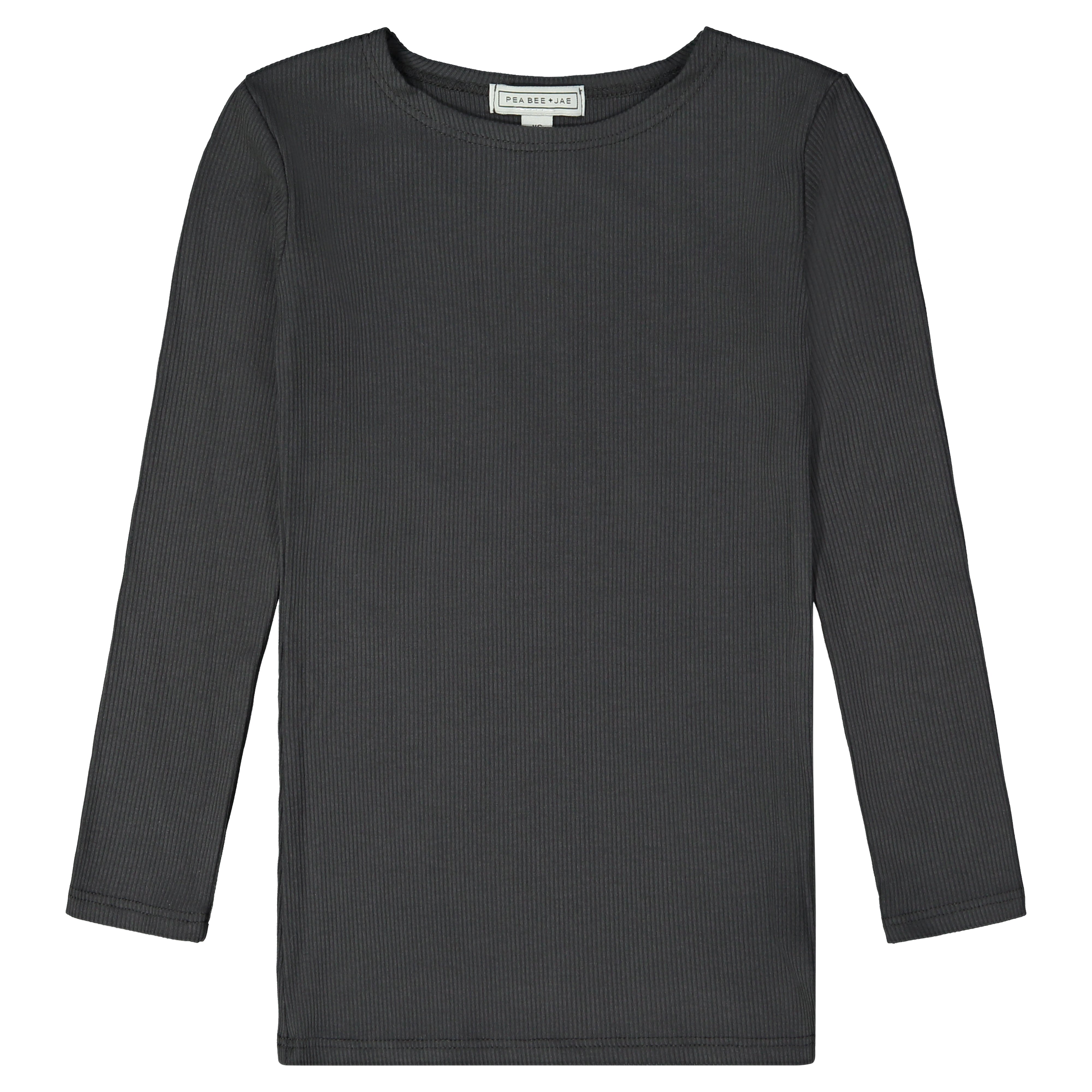 Kids Ribbed Long Sleeve Shell