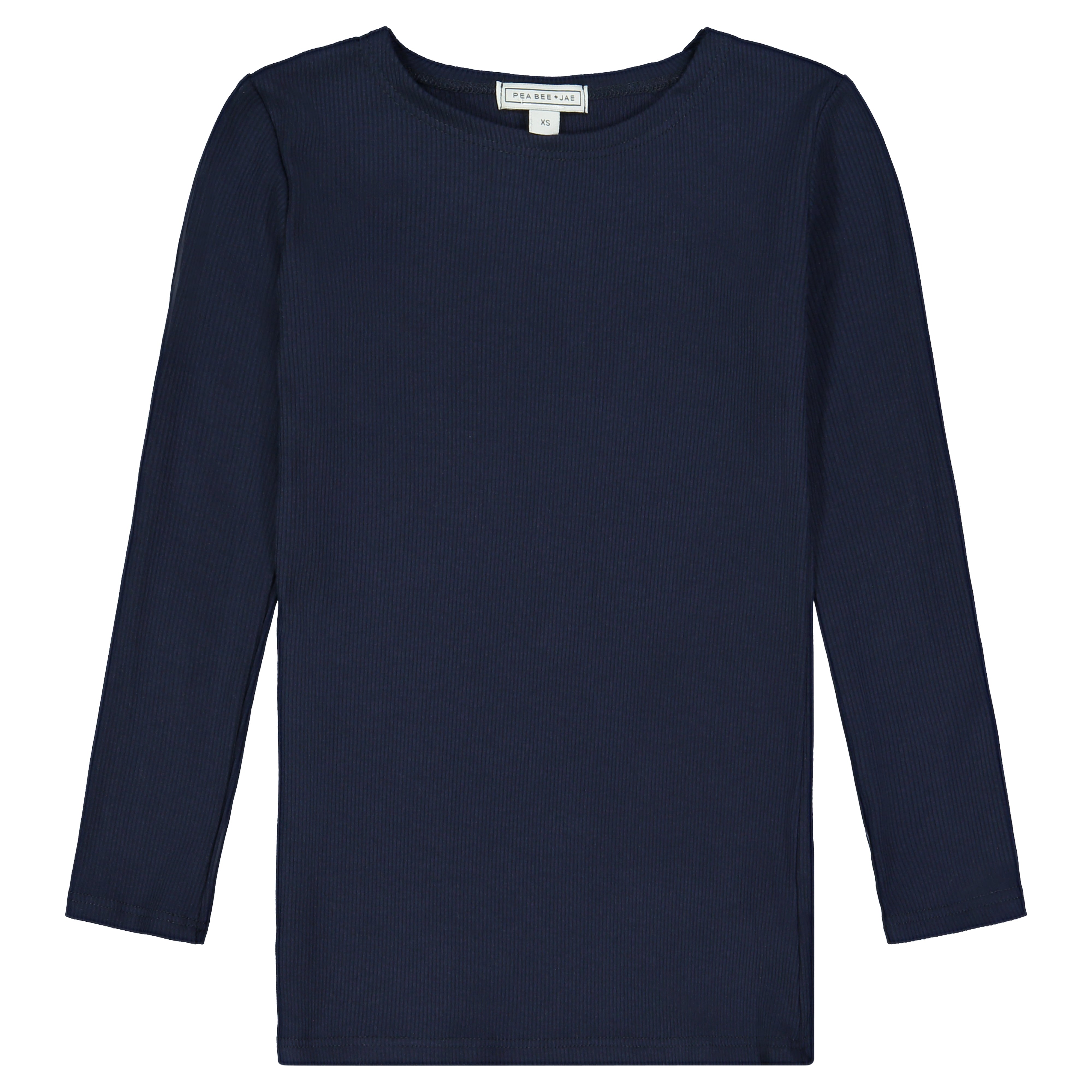 Kids Ribbed Long Sleeve Shell