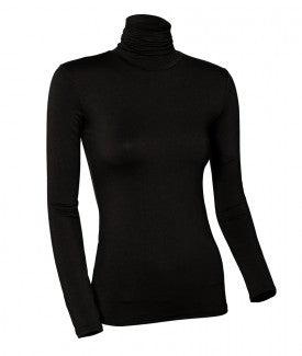 Modal Long Sleeve Turtleneck Shell