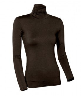 Modal Long Sleeve Turtleneck Shell