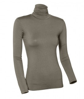 Nylon/Lycra Long Sleeve Turtleneck – The Shell Station