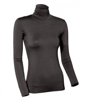 Modal Long Sleeve Turtleneck Shell