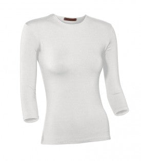 Nylon/Lycra 3/4 Sleeve Shell