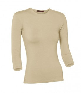 Nylon/Lycra 3/4 Sleeve Shell