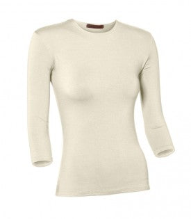 Nylon/Lycra 3/4 Sleeve Shell