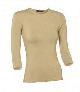 Nylon/Lycra 3/4 Sleeve Shell