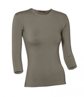 Nylon/Lycra 3/4 Sleeve Shell