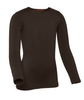 Kids Cotton Long Sleeve Shell