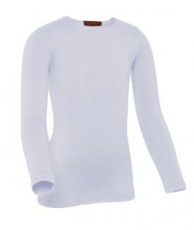 Kids Cotton Long Sleeve Shell