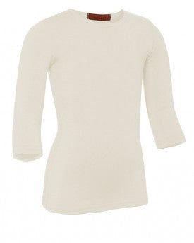 Kids Nylon/Lycra 3/4 Sleeve Shell