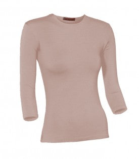 Nylon/Lycra 3/4 Sleeve Shell