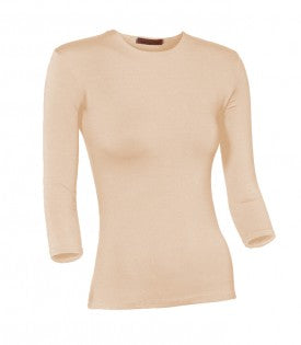Nylon/Lycra 3/4 Sleeve Shell