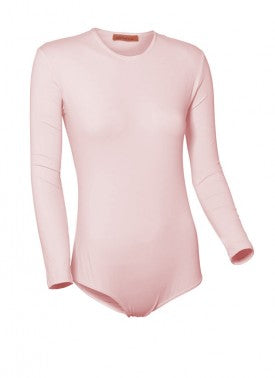 בגד גוף ניילון/לייקרה עם שרוולים ארוכים