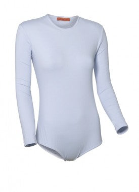 בגד גוף ניילון/לייקרה עם שרוולים ארוכים