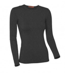 WOMENS CLASSIC HEATHER LONG SLEEVE SHELL