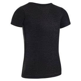 חולצת טי עם שרוולים קצרים לילדים עם נצנצים