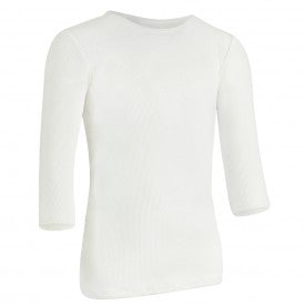 Kids Ribbed 3/4 Sleeve Shell