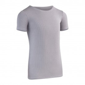 Kids Ribbed Short Sleeve Shell