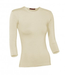 Nylon/Lycra 3/4 Sleeve Shell