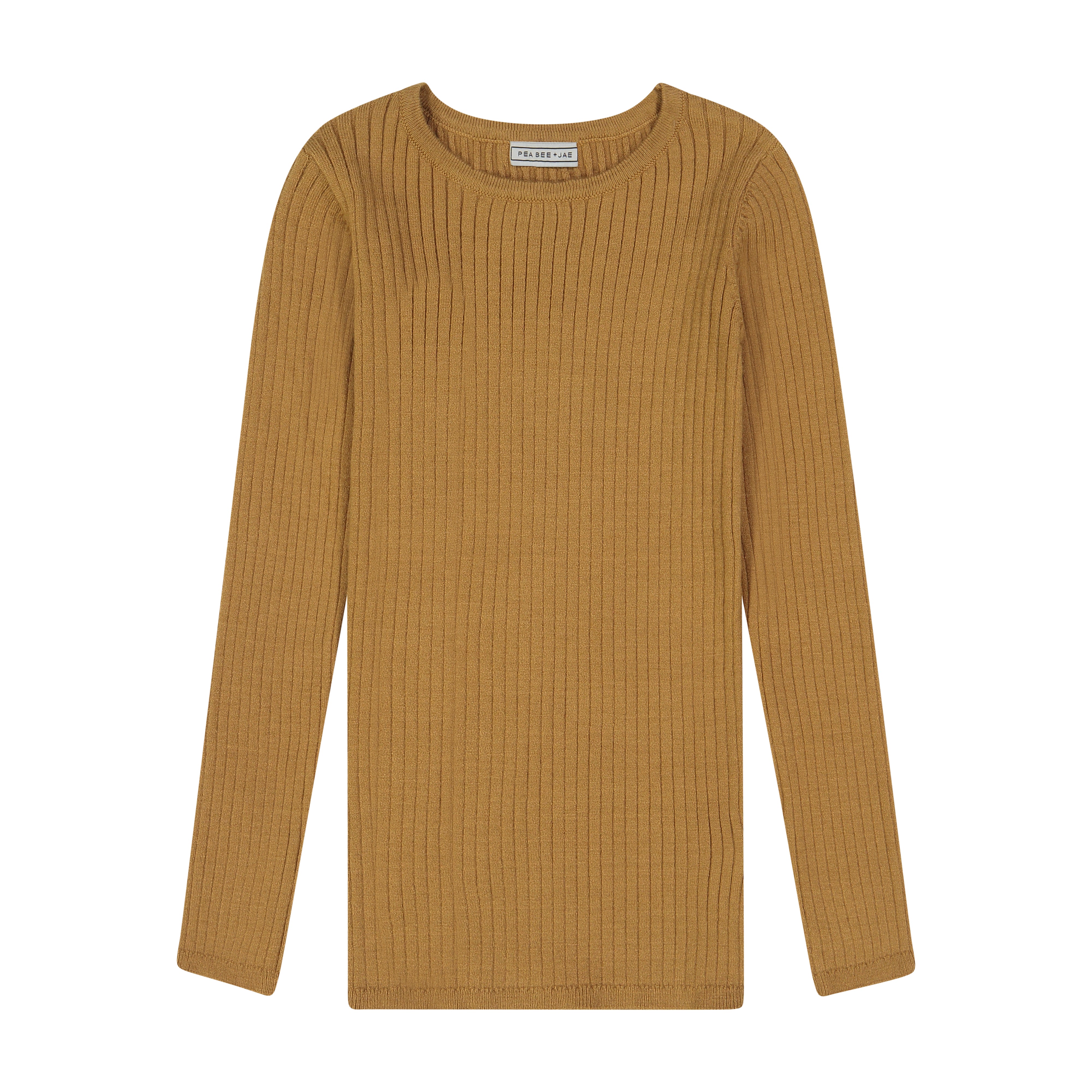 Kids Knit Ribbed Sweater