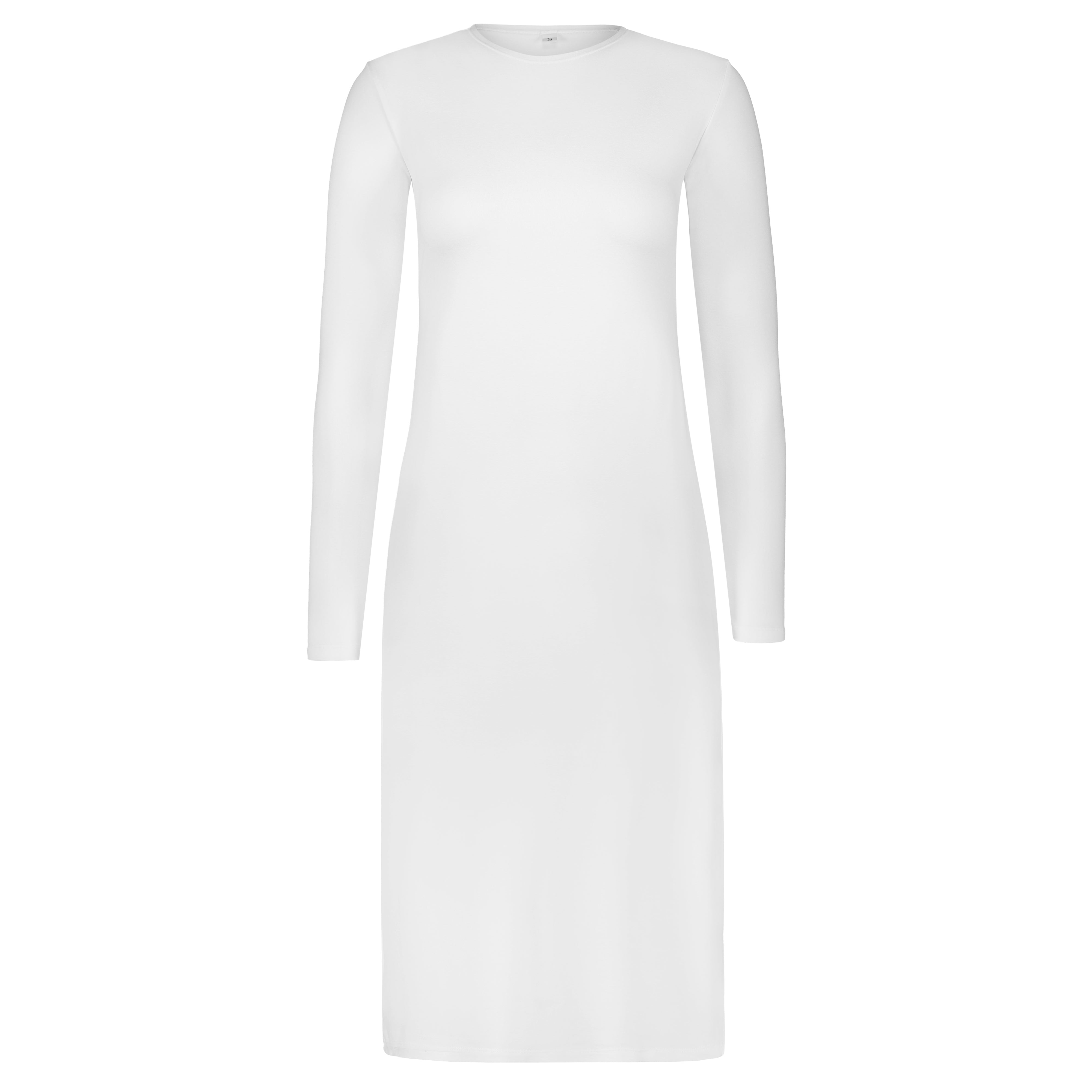 Long Sleeve Sillhouete Dress