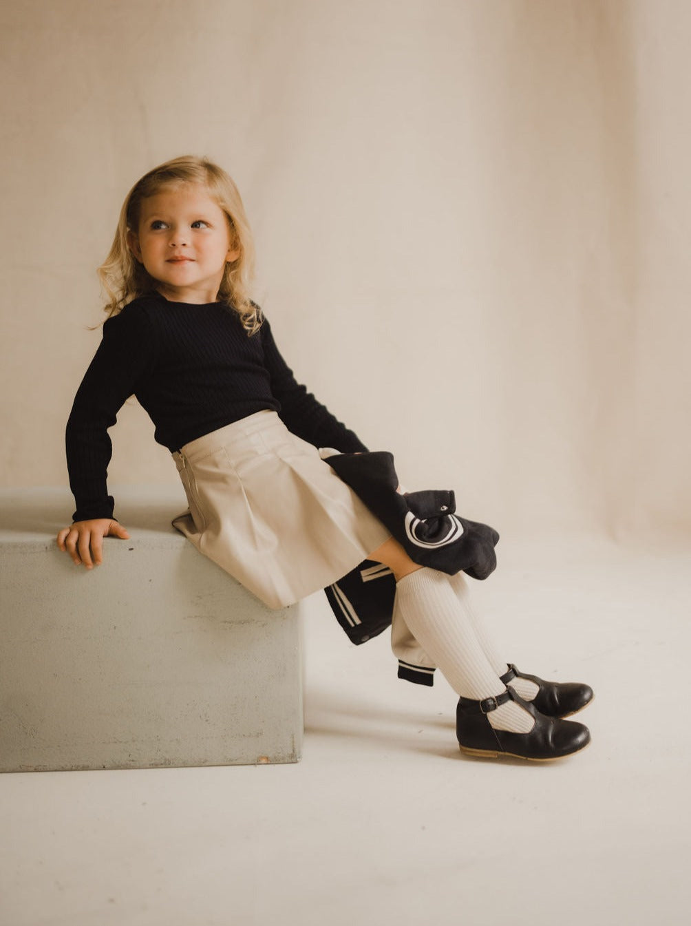 Kids Ribbed Sweater