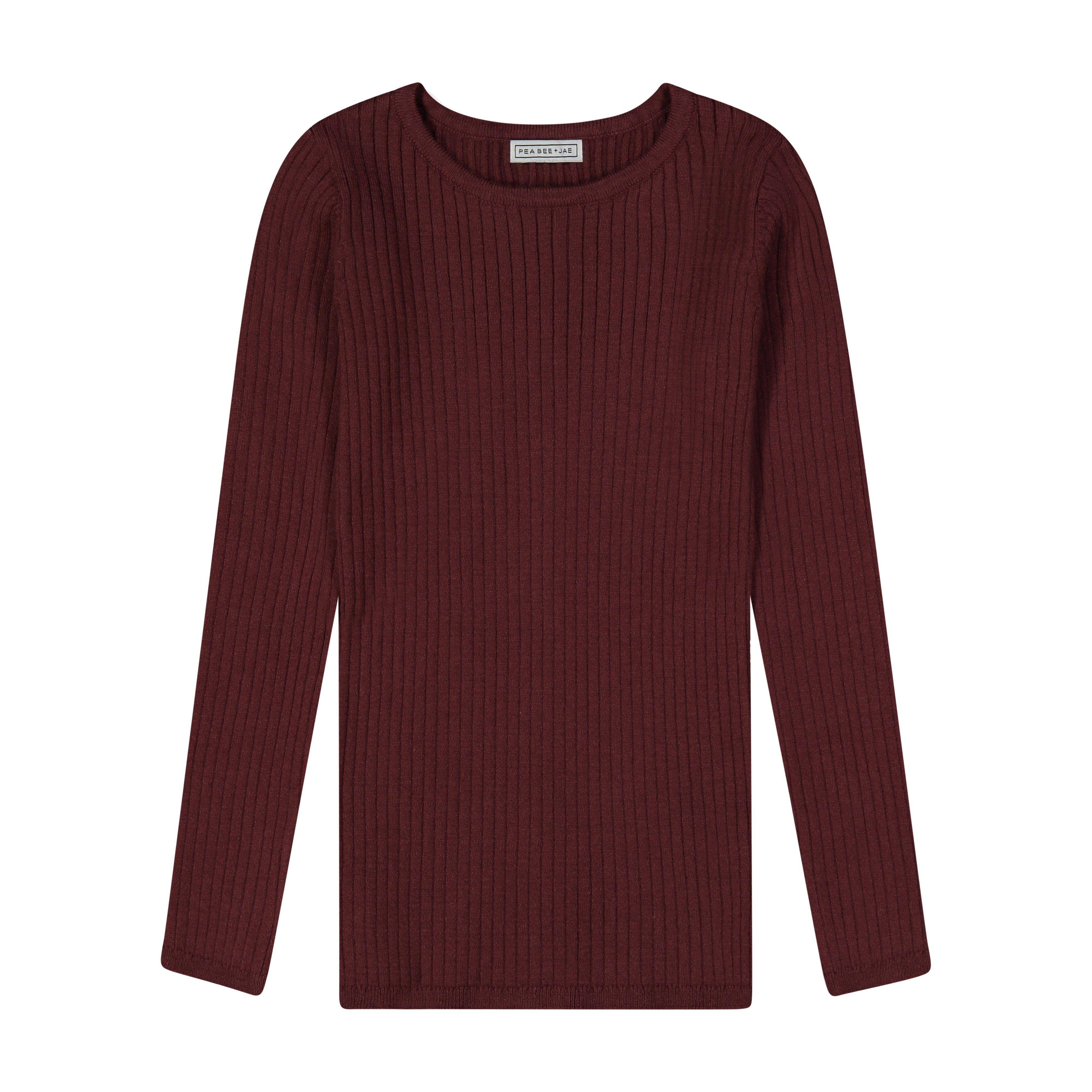Kids Knit Ribbed Sweater