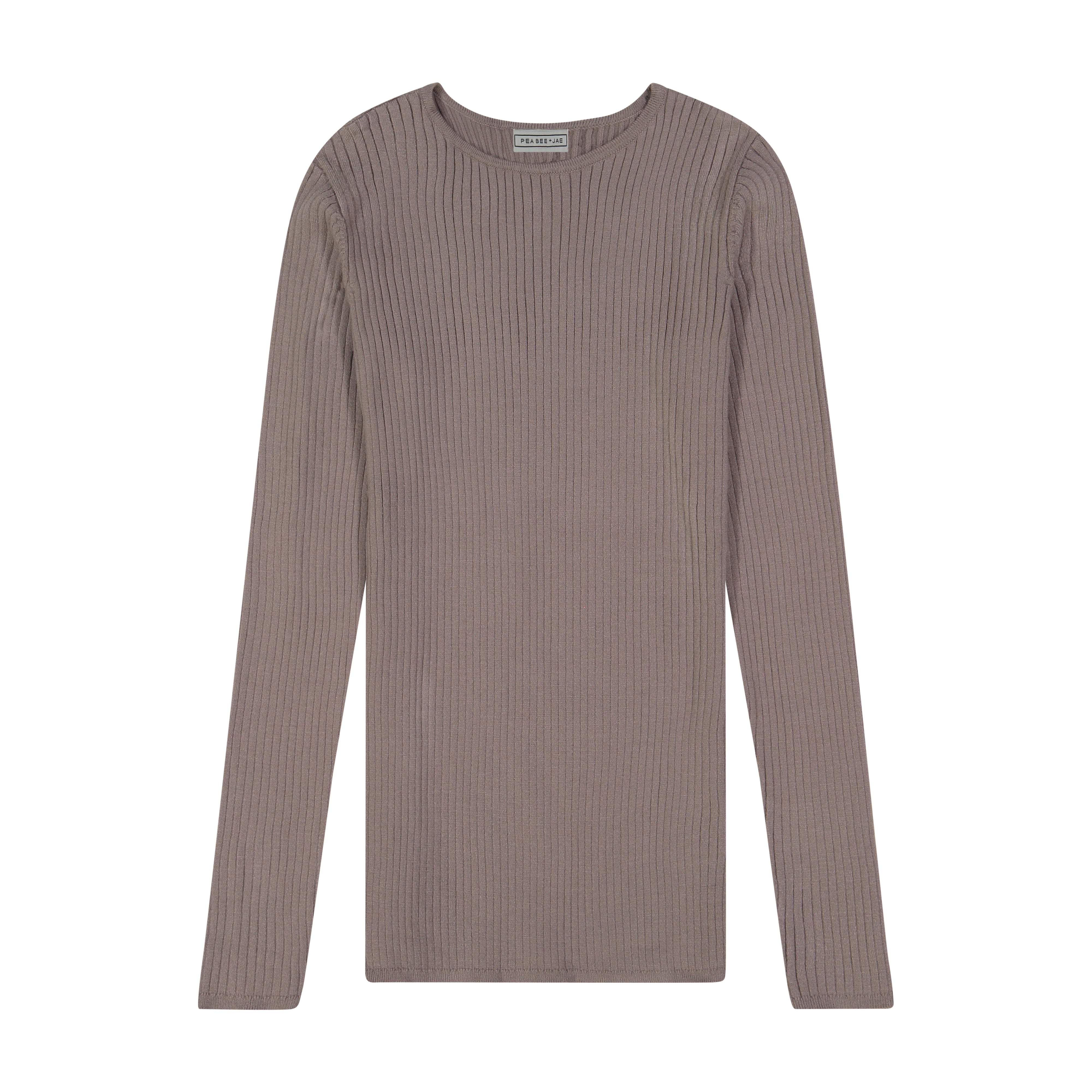 Kids Knit Ribbed Sweater