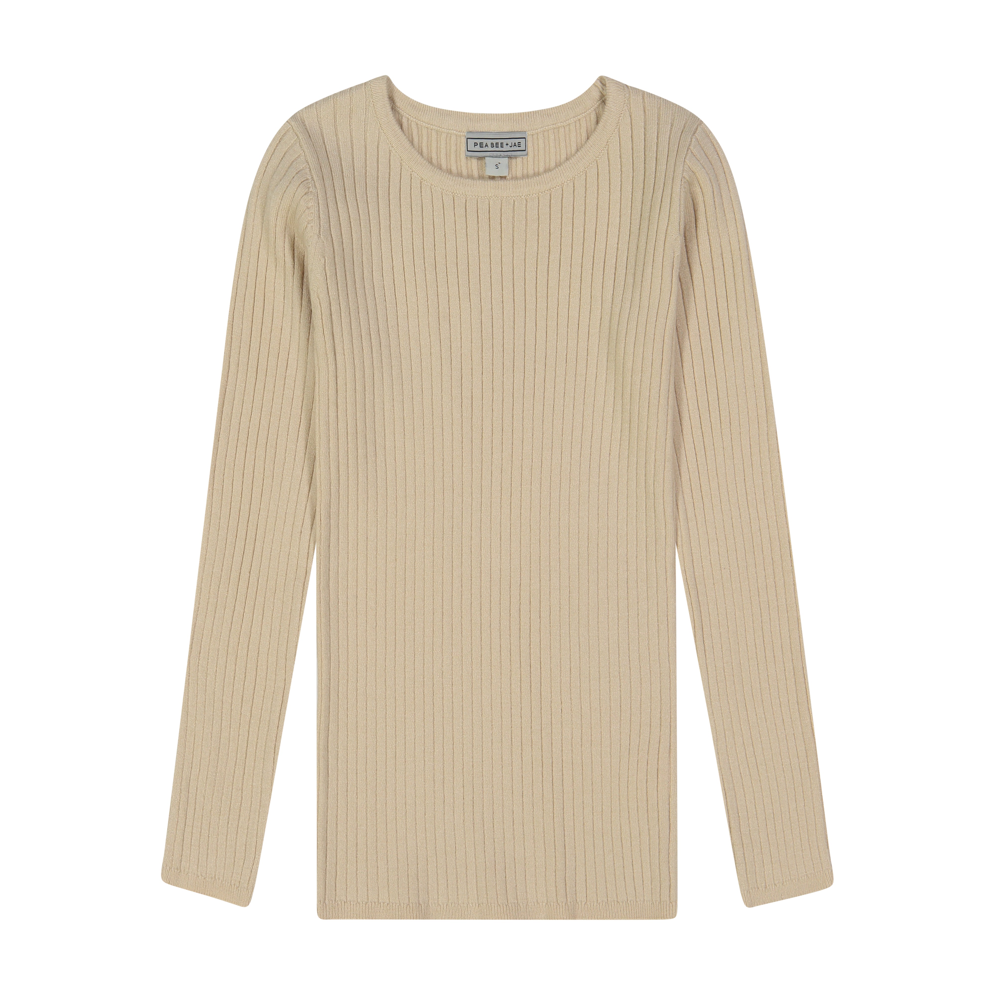 Kids Knit Ribbed Sweater