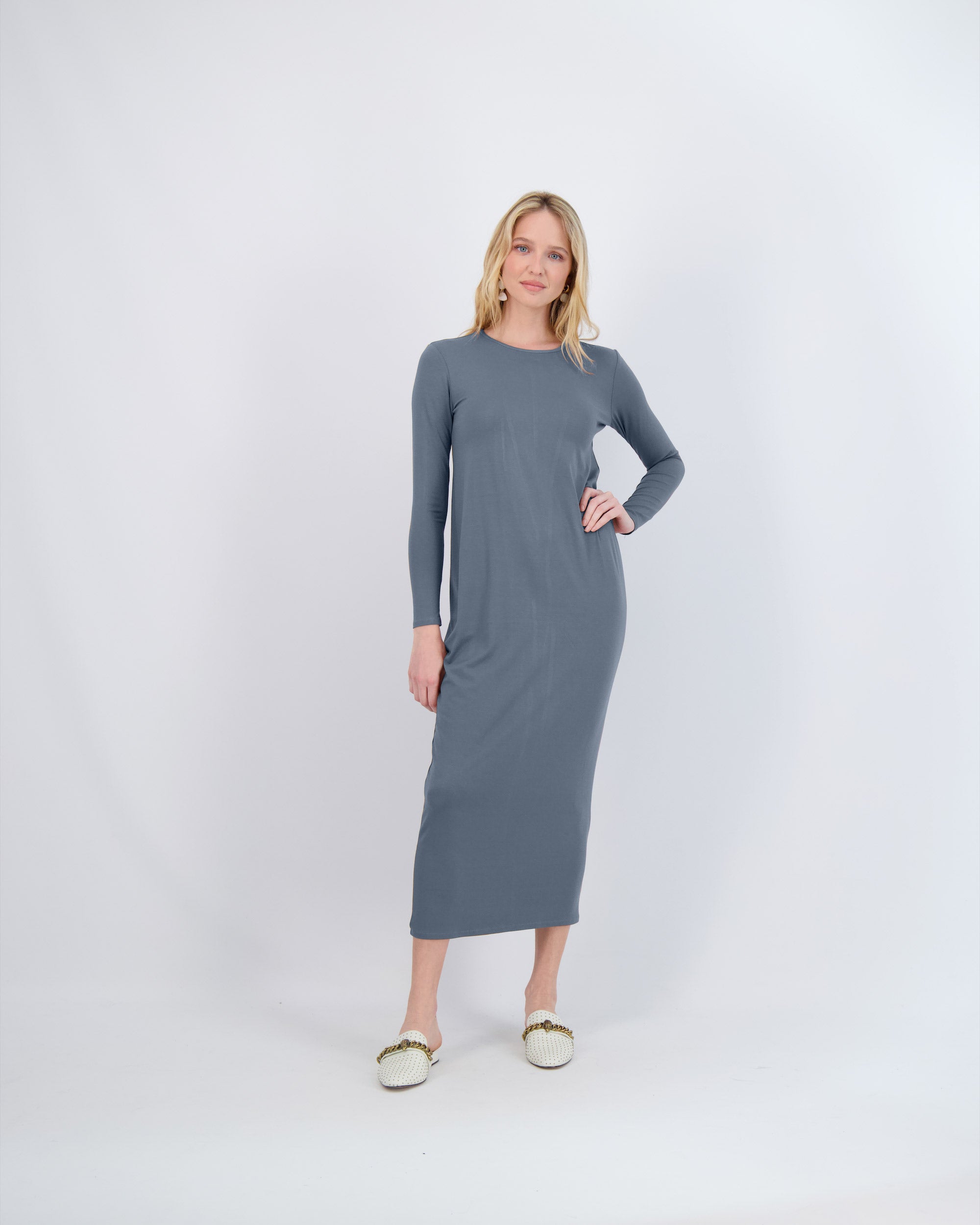 Long Sleeve Maxi Luna Dress