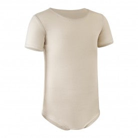 בגד גוף לתינוק מכותנה עם שרוולים קצרים