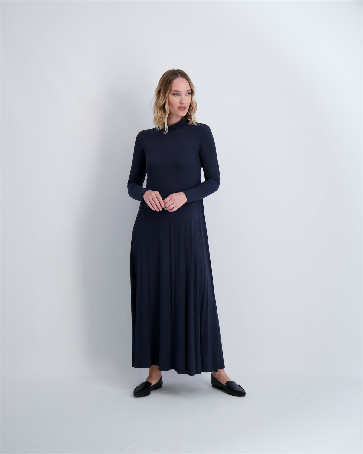 long sleeve shell dress Kikiriki Shell Dress Nylon Long Sleeve