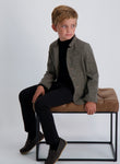 Kids Flat Knit Turtleneck Sweater