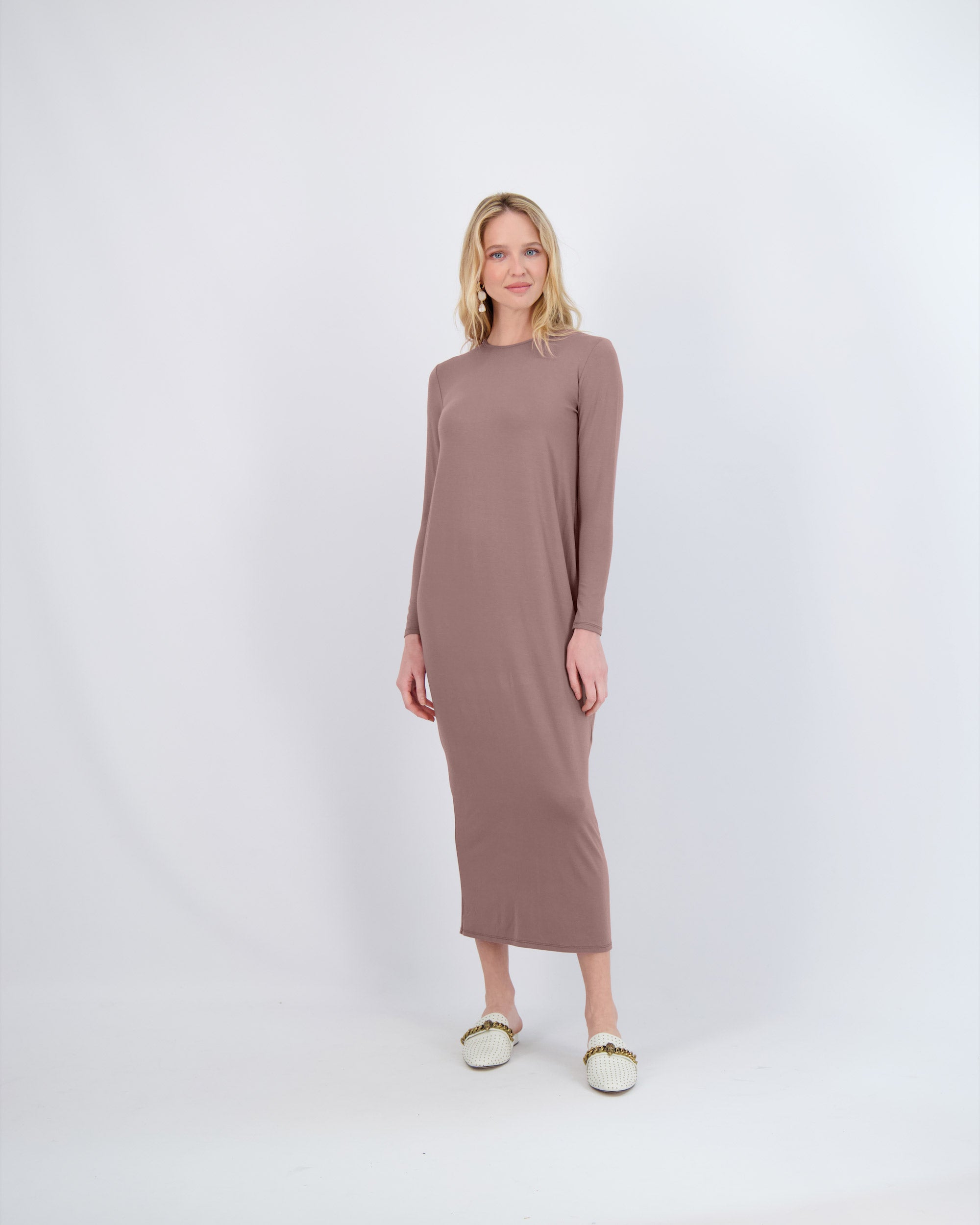 Long Sleeve Maxi Luna Dress