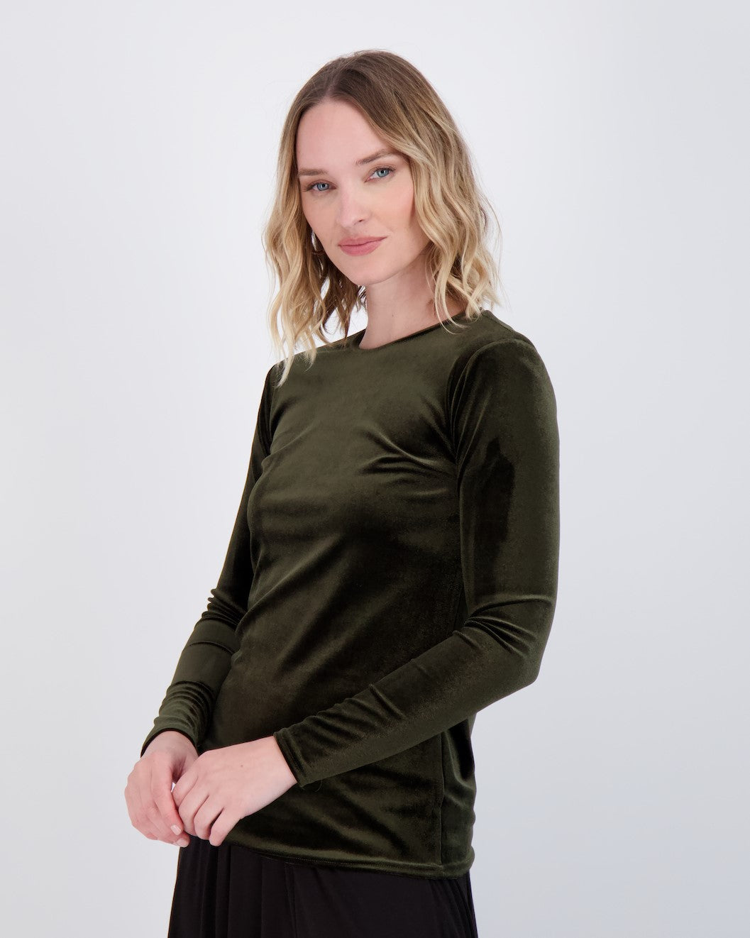 מעטפת קטיפה עם שרוולים ארוכים