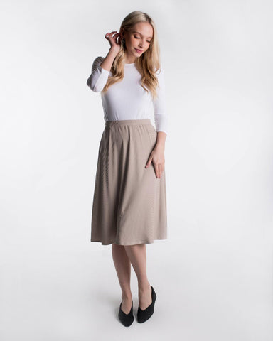 WOMENS A-LINE RIBBED SKIRT – The Shell Station