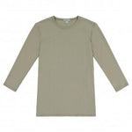 WOMENS RIBBED 3/4 SLEEVE SUMMER COLORS